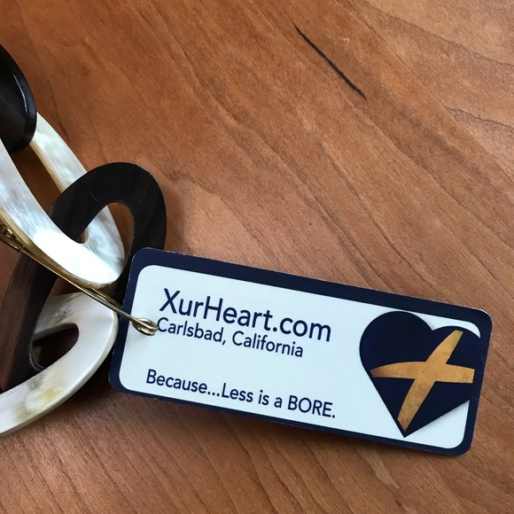 XurHeart water buffalo & ebony necklace. - Picture 3 of 3